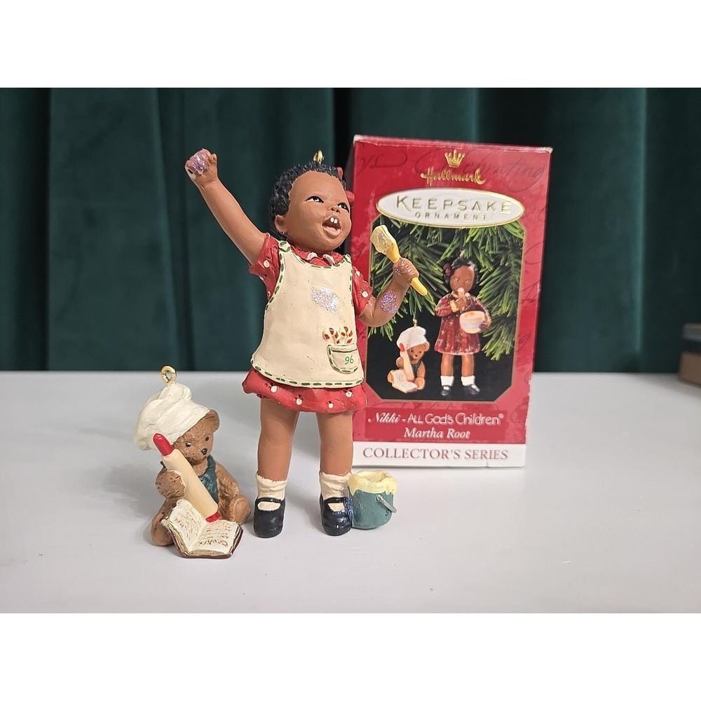 Hallmark All Gods Children Christy Ornament Series 1‎ Christmas 1996